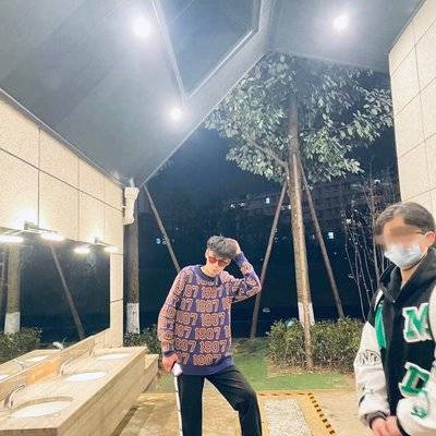 黑白模特
