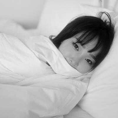 黑白模特