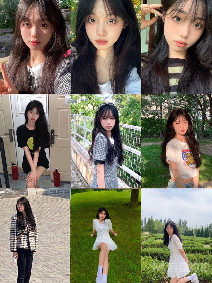 少女模特