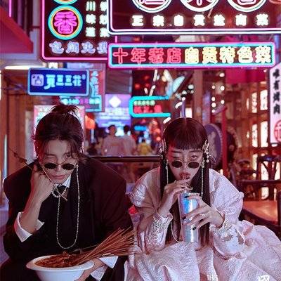 情侣模特