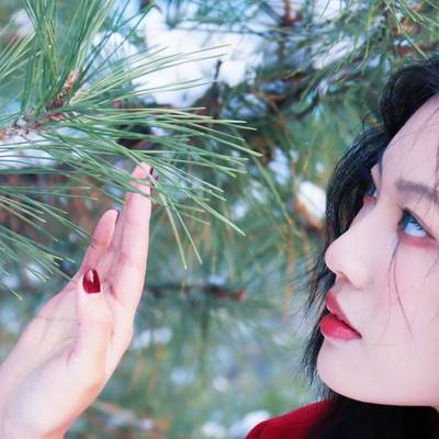 森系模特