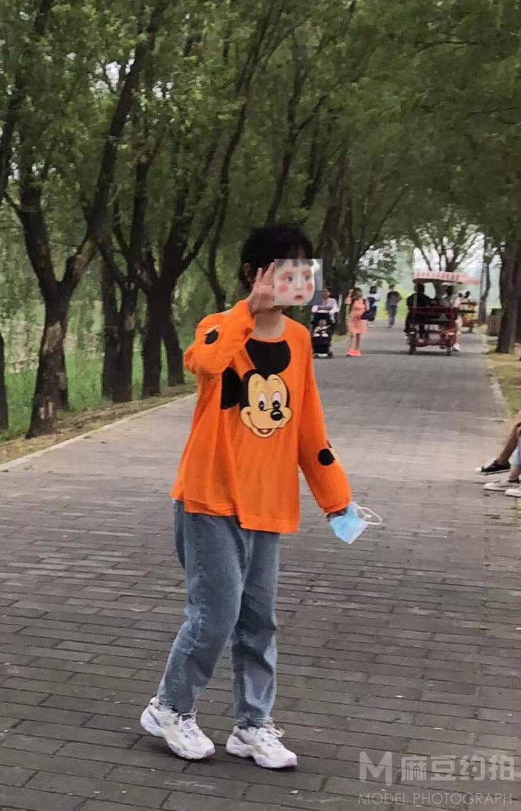 森系模特
