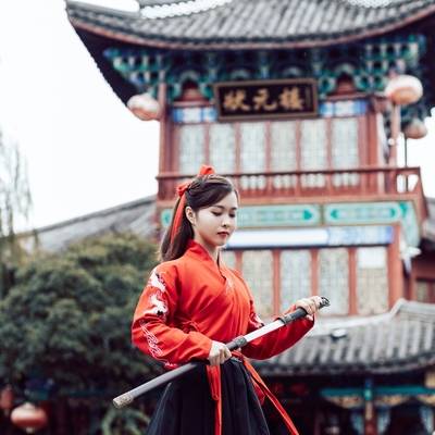 汉服模特