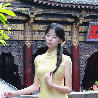 旗袍模特