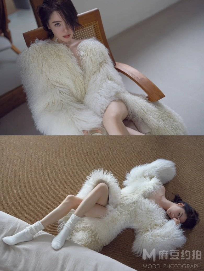 黑白模特