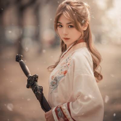 汉服模特
