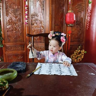 汉服模特