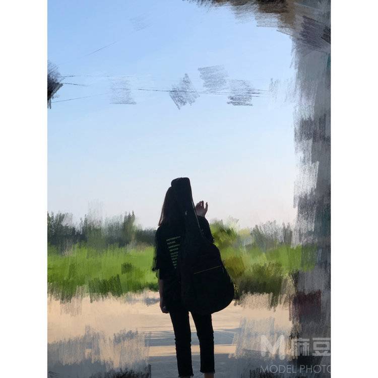 校园模特