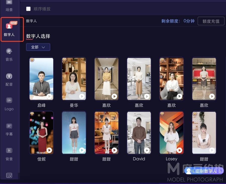 商务模特