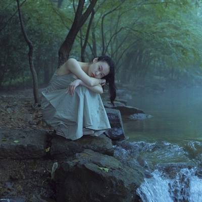 森系模特