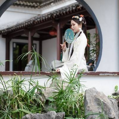 汉服模特