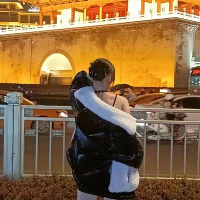 黑白模特
