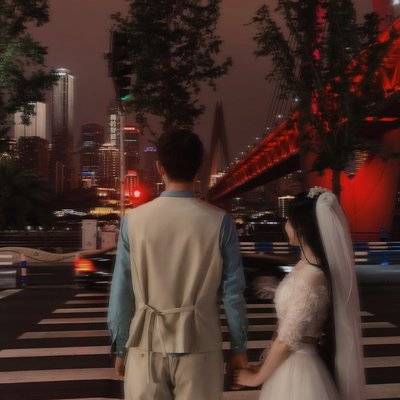 情侣模特