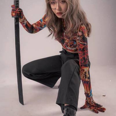 情绪模特