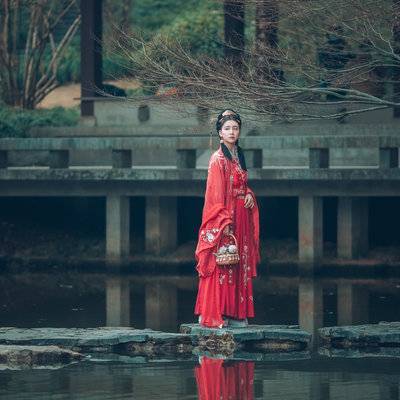 汉服模特