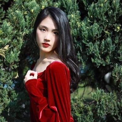 森系模特