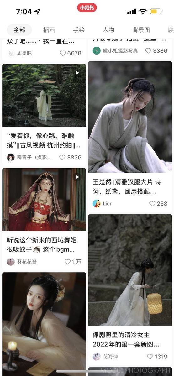 古风模特