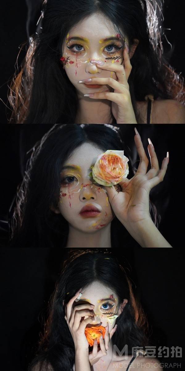 妆容模特