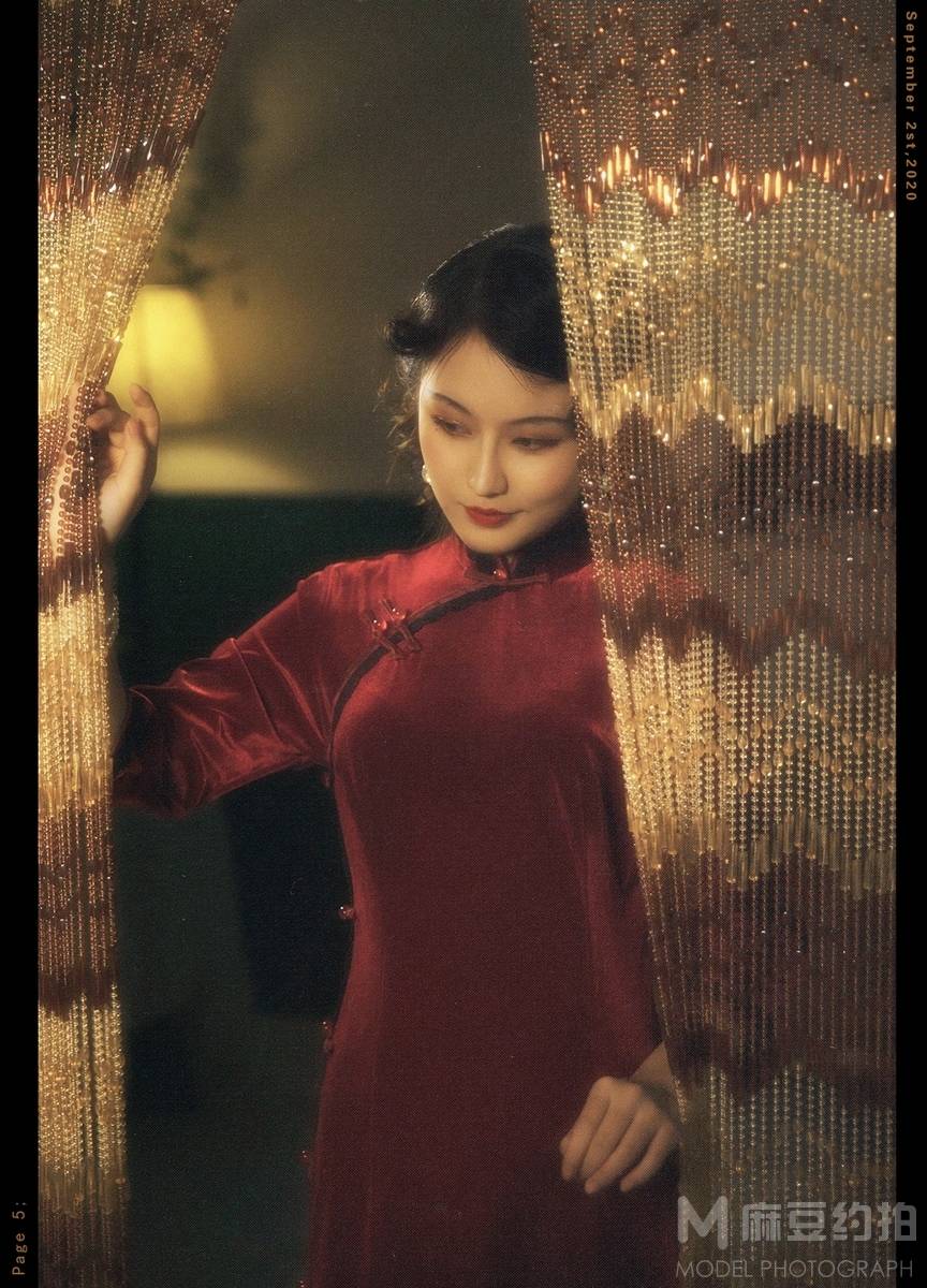 旗袍模特
