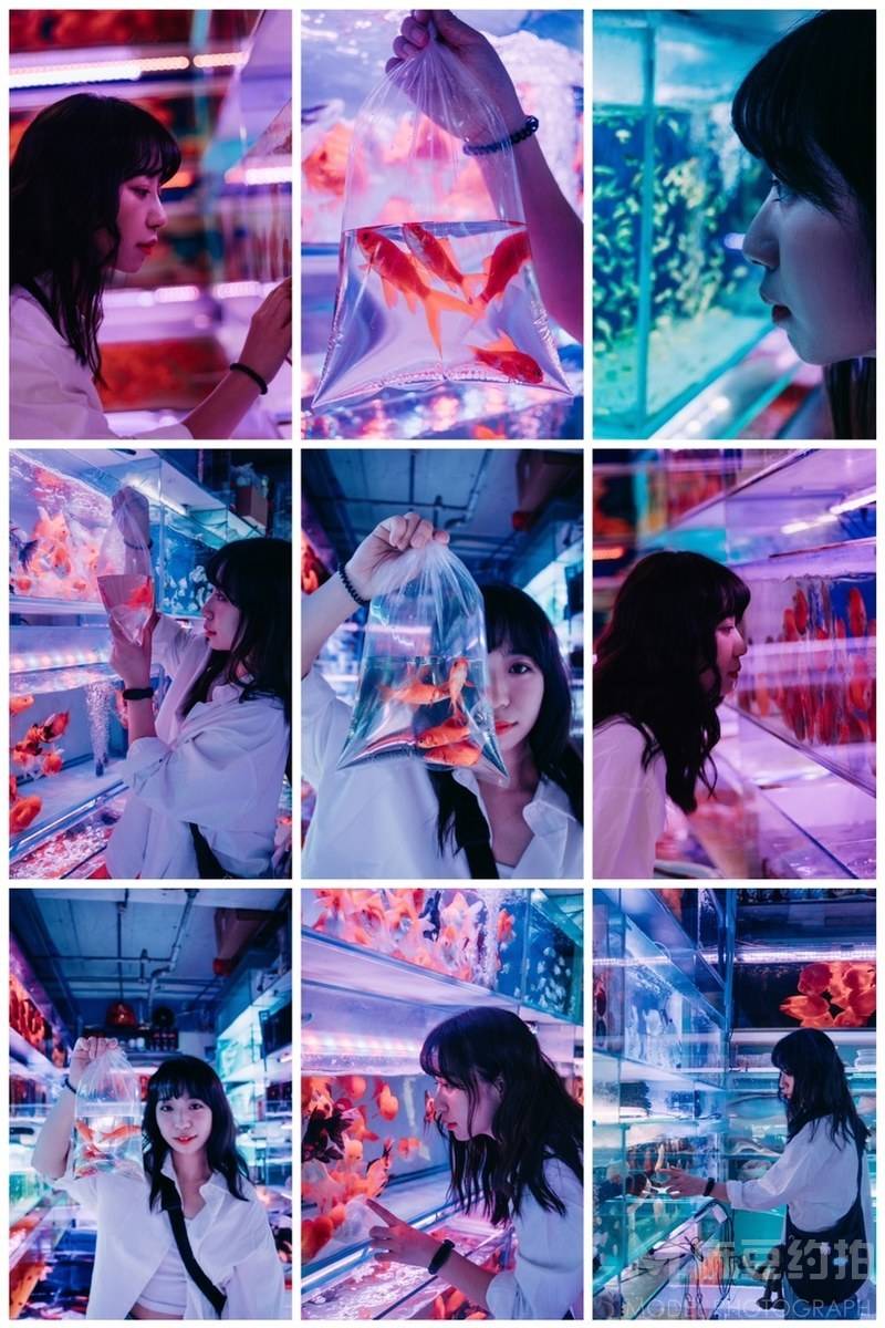 情绪模特
