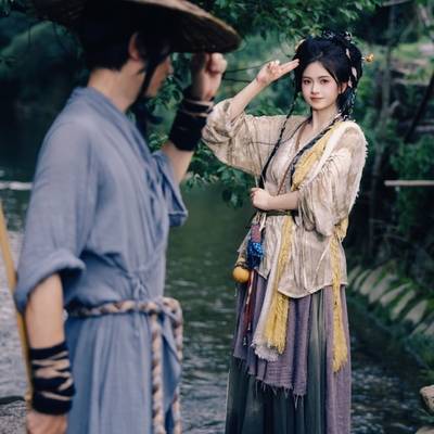 汉服模特