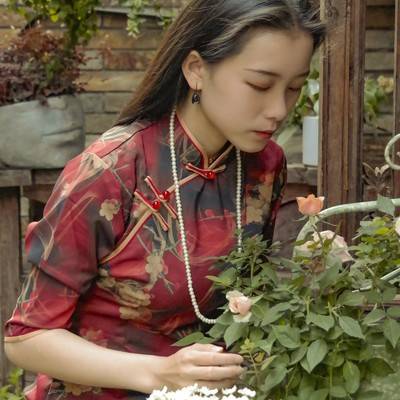 旗袍模特