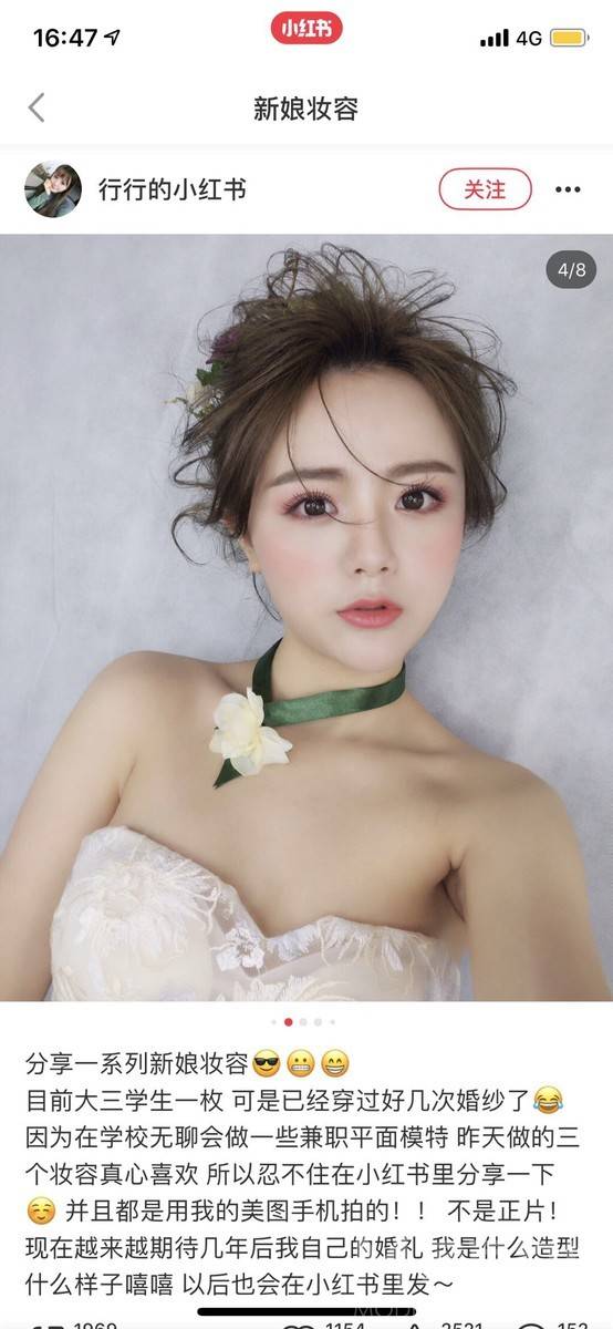 妆容模特