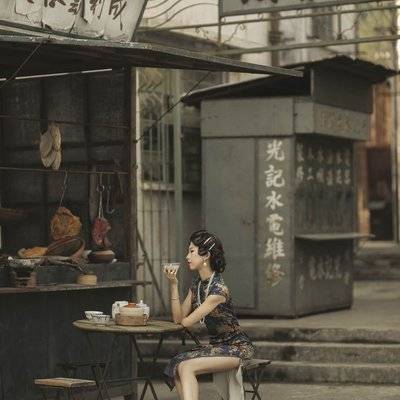 民国模特