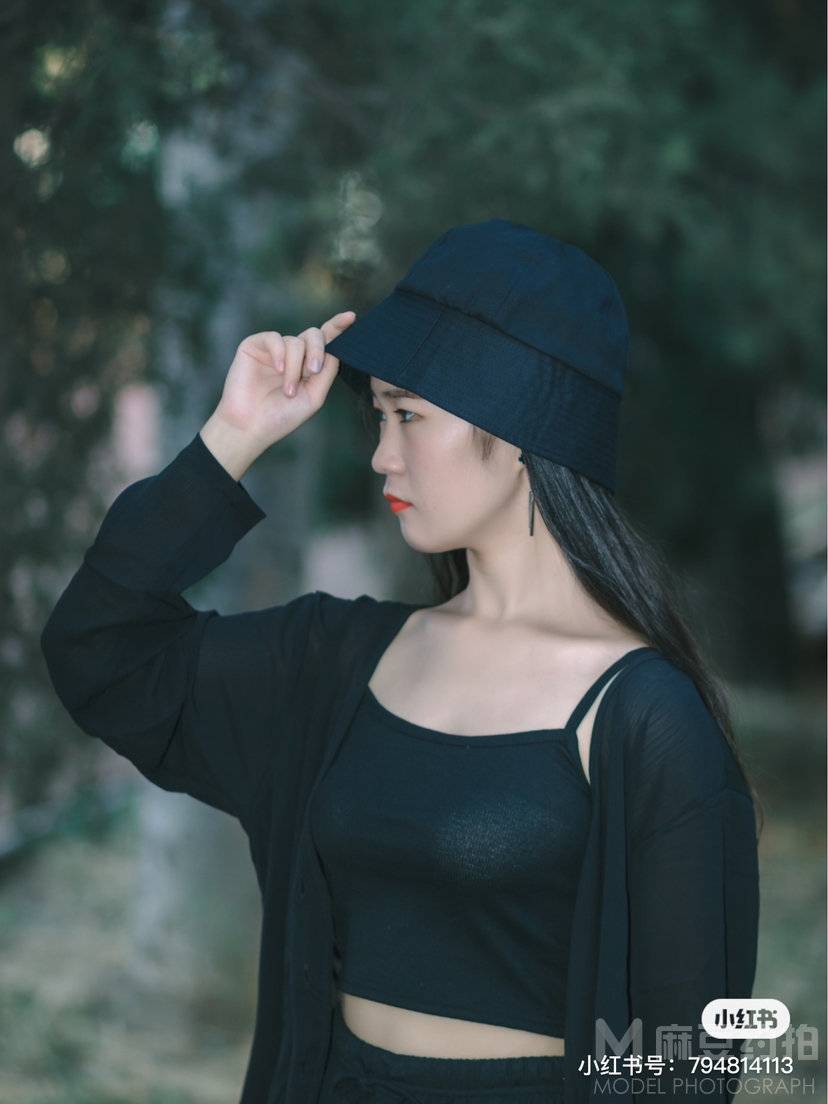 森系模特