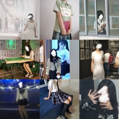 森系模特