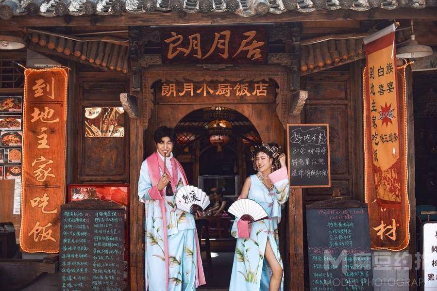 情侣模特