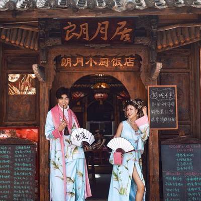 情侣模特