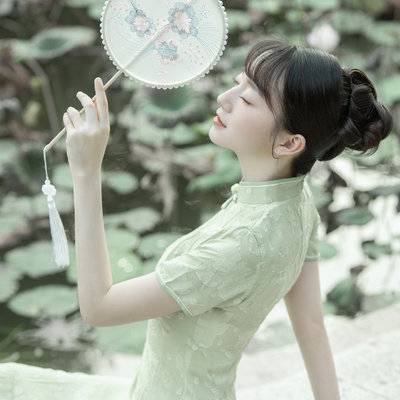 旗袍模特