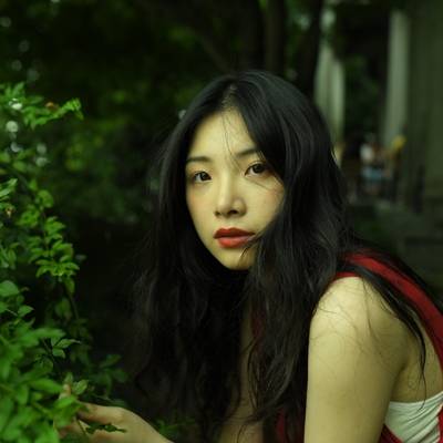 森系模特