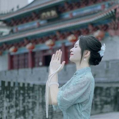 旗袍模特