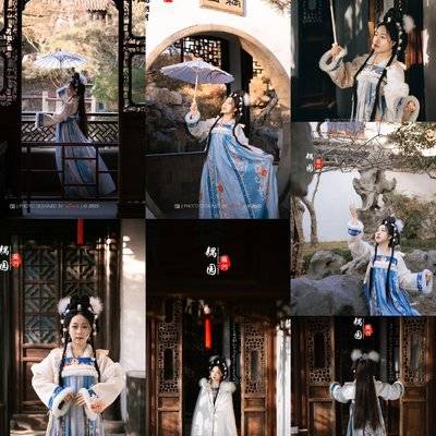 汉服模特