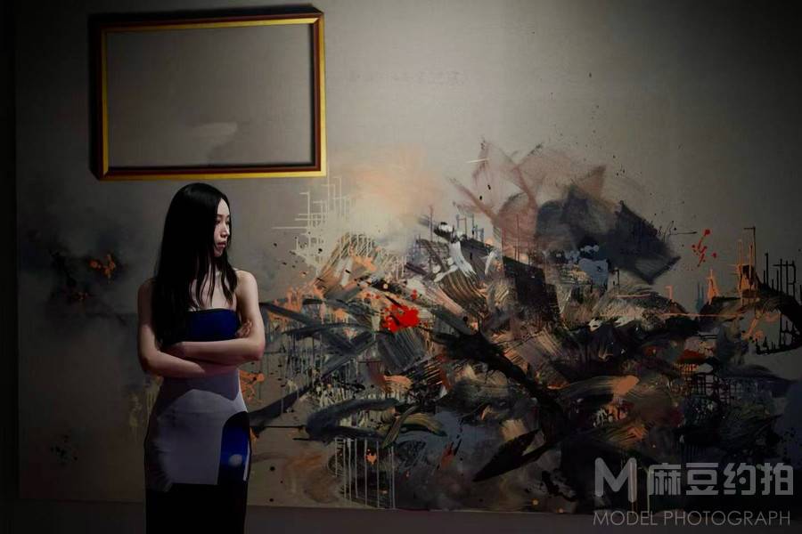 情绪模特