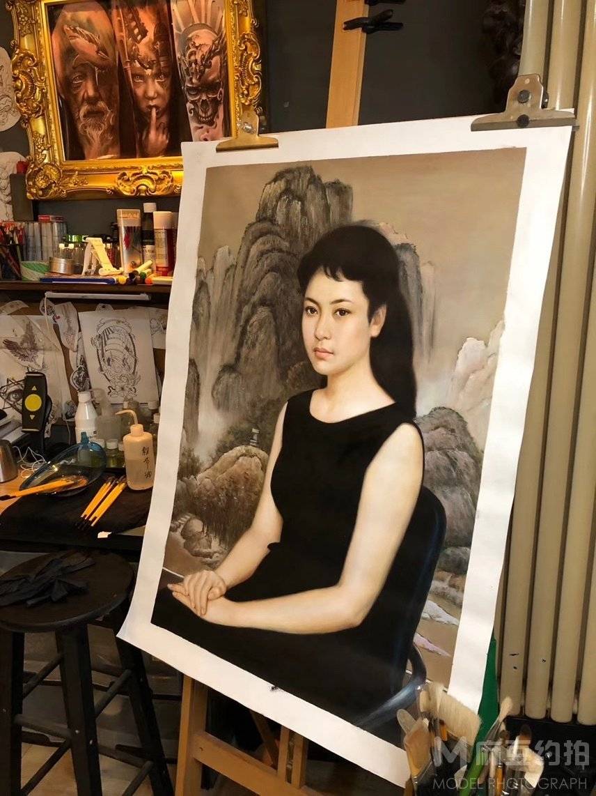 纪实模特