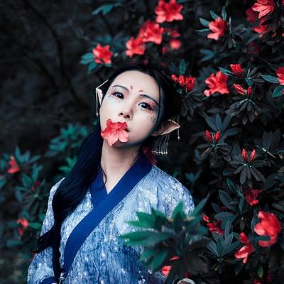汉服模特