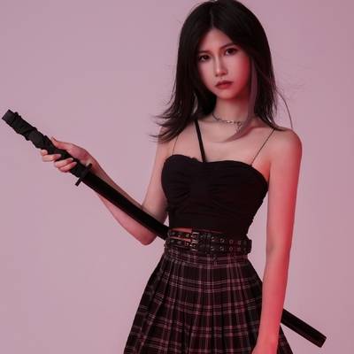 暗黑模特