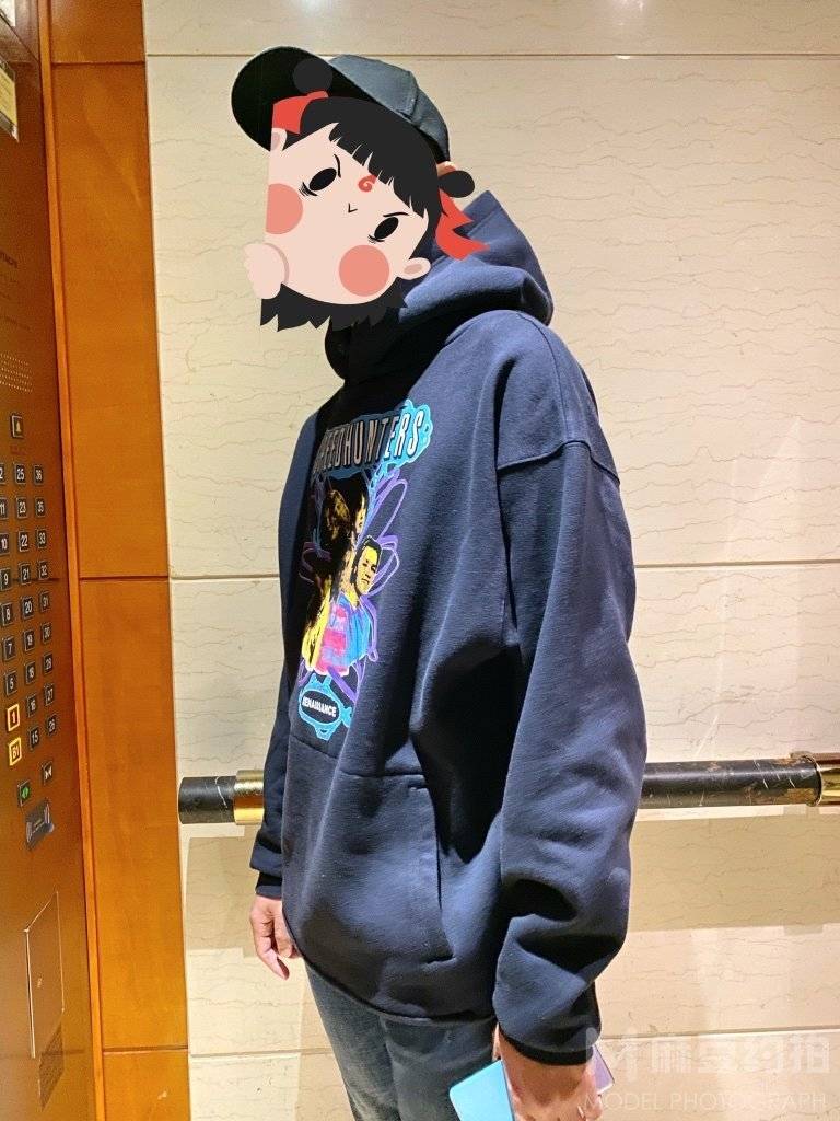 黑白模特