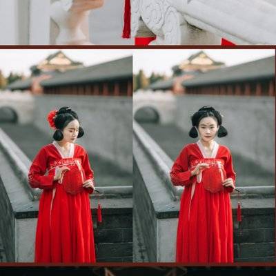 汉服模特