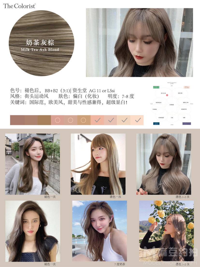 清新模特