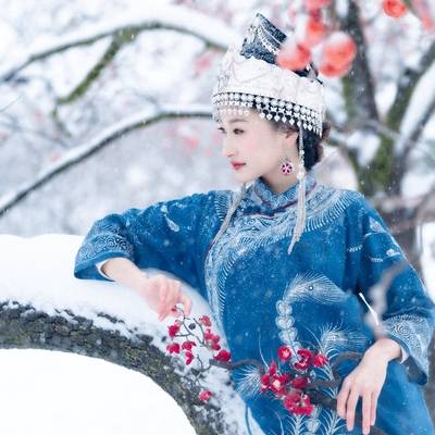 森系模特