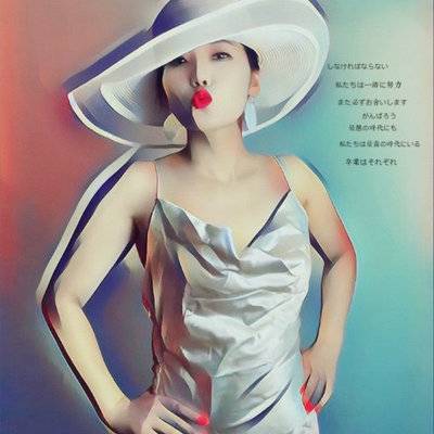 时尚模特