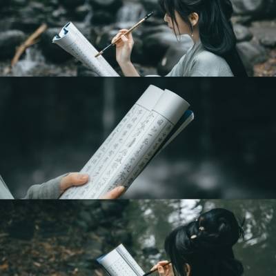 汉服模特