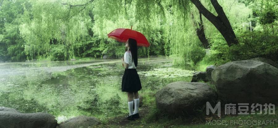 森系模特