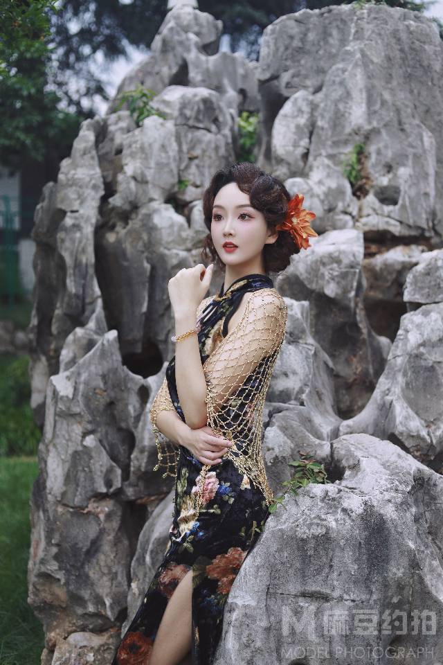 旗袍模特