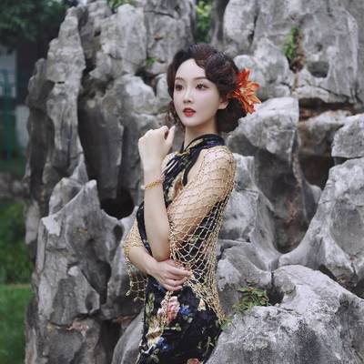旗袍模特