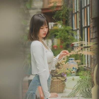 森系模特